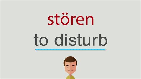 stören auf englisch|stören definition.